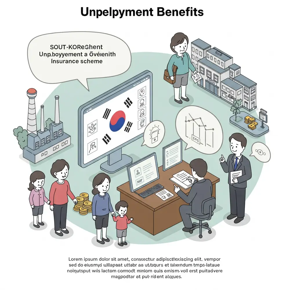 실업급여-받기위해-대기하는 모습