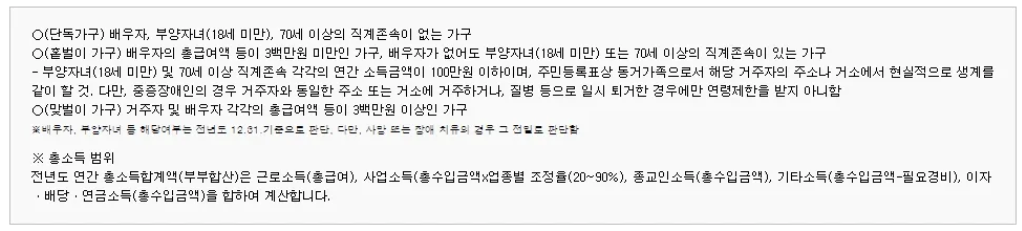 2024 근로장려금 신청기간 조건 대상자