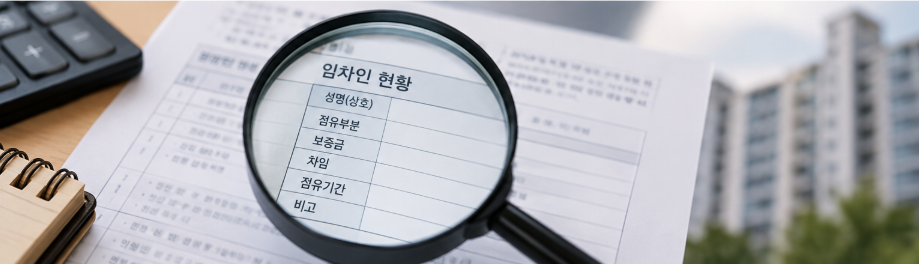 초보자가 매각물건명세서를 볼 때 자주 하는 실수
