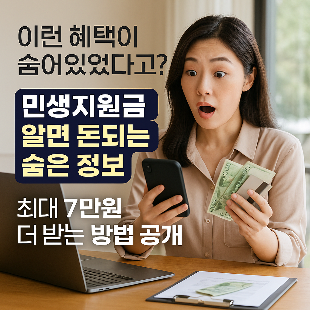 민생지원금 Q&A로 보는 숨은혜택
