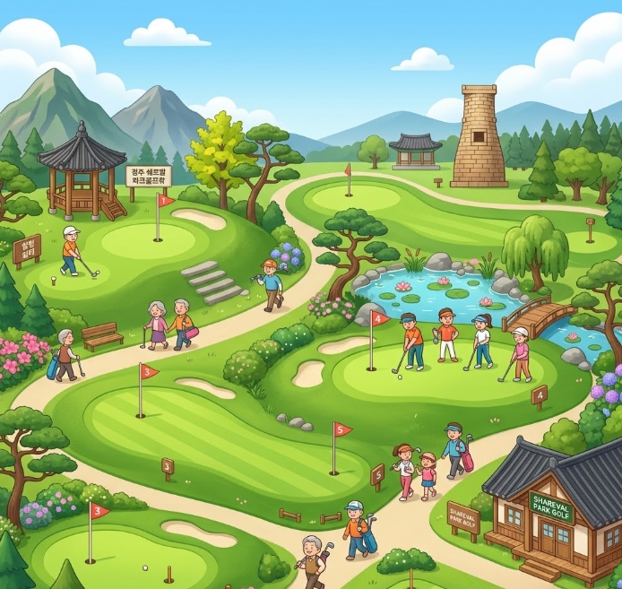 경주 쉐르빌 파크골프장 예약방법 및 이용 요금