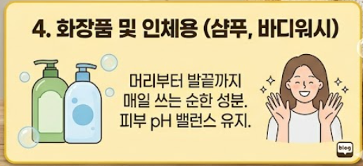 중성세제의 종류