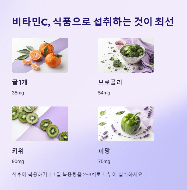 비타민C 과다복용
