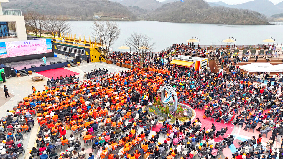 옥정호 벚꽃축제