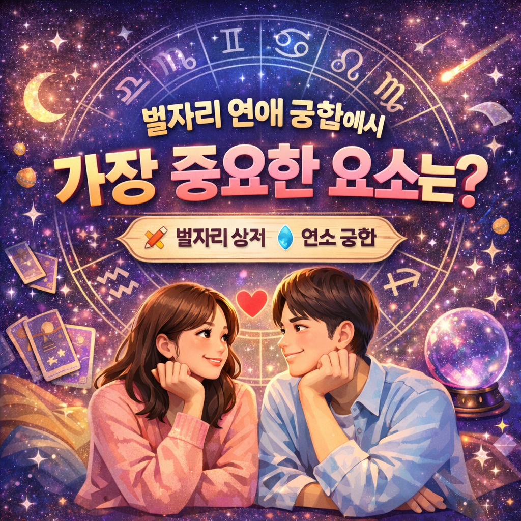 별자리 연애 궁합에서 가장 중요한 요소는?