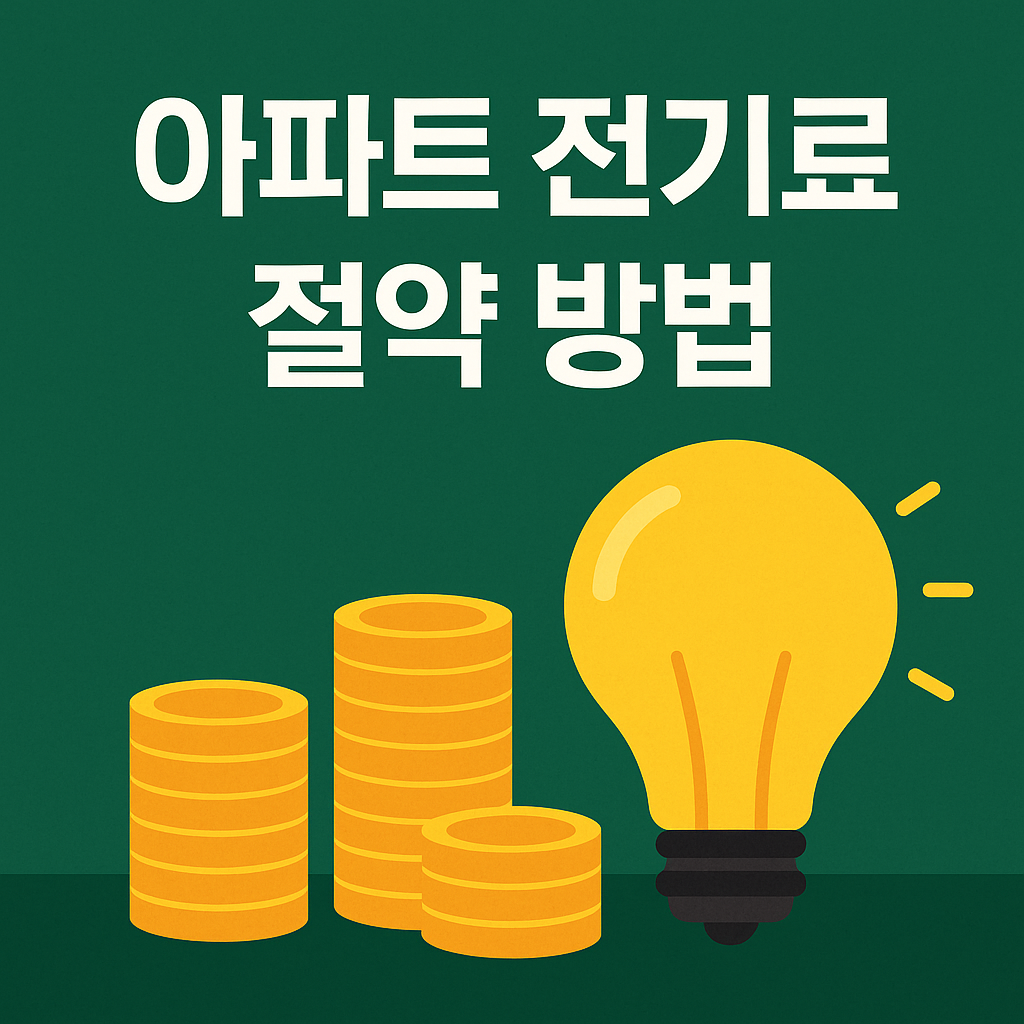 아파트 전기료 절약 방법 관련 이미지