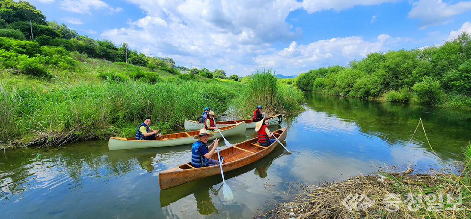 장자늪 카누 체험