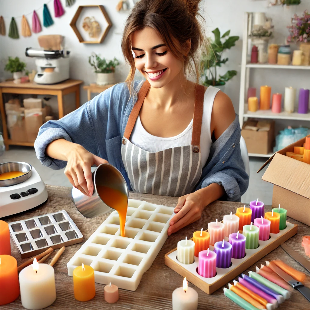 핸드메이드 부업하는 사진