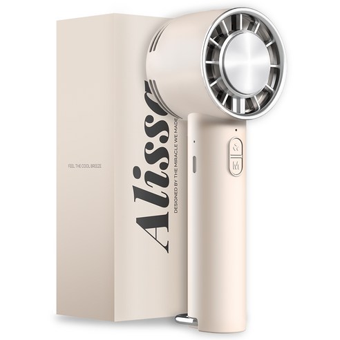 알리사 급속 냉각 에어컨 무선 휴대용선풍기 시원한 야외용 손선풍기 핸디형 여름 필수템