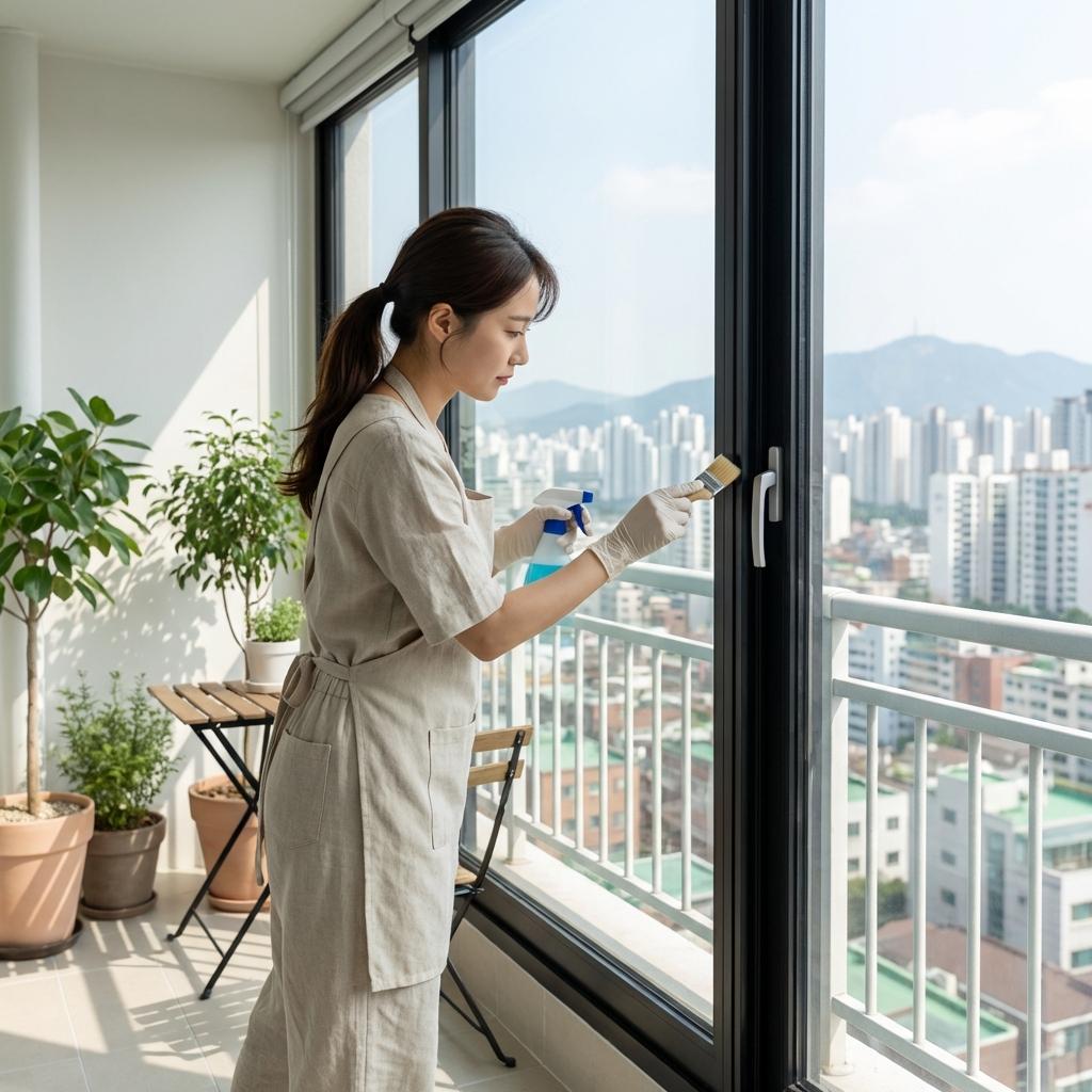 베란다 곰팡이 락스 희석 비율