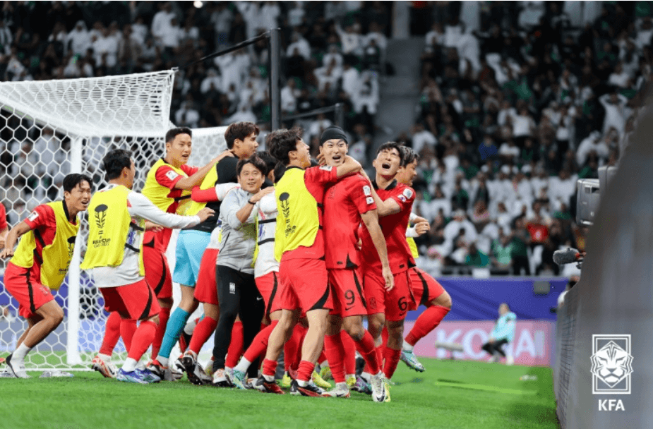 한국 사우디전 조규성 골