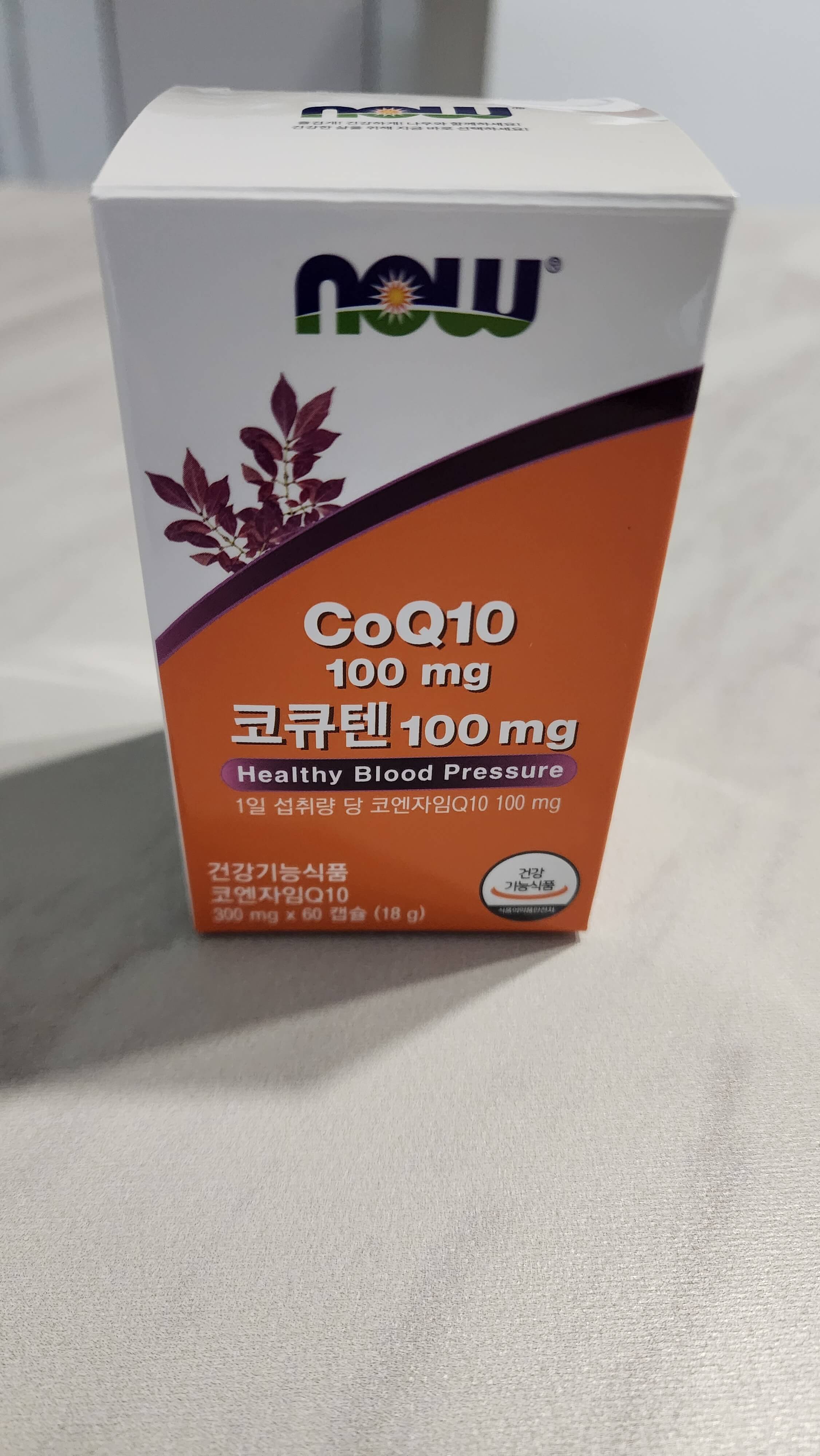 나우푸드 코큐텐 100mg 코엔자임Q10 가성비 추천 내돈내산