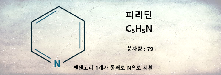 피리딘구조식 그림