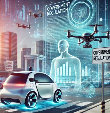 자율주행의 정부규제 관련 이미지