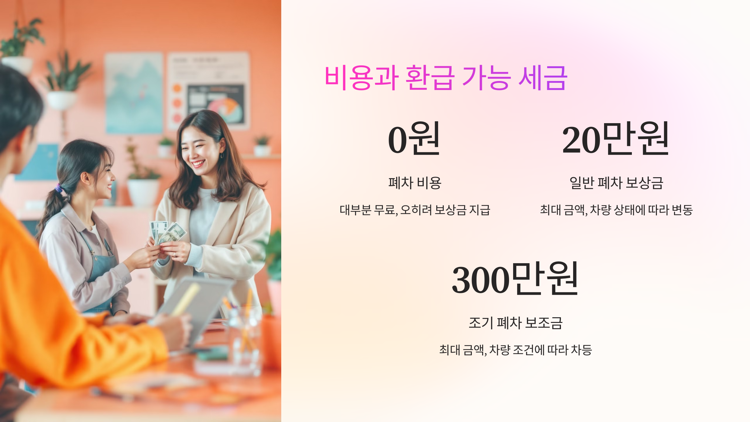 비용과 환급 가능 세금