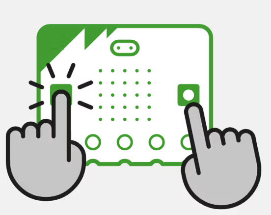 마이크로비트 버튼 제어 원리