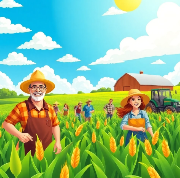 농업지원금관련그림