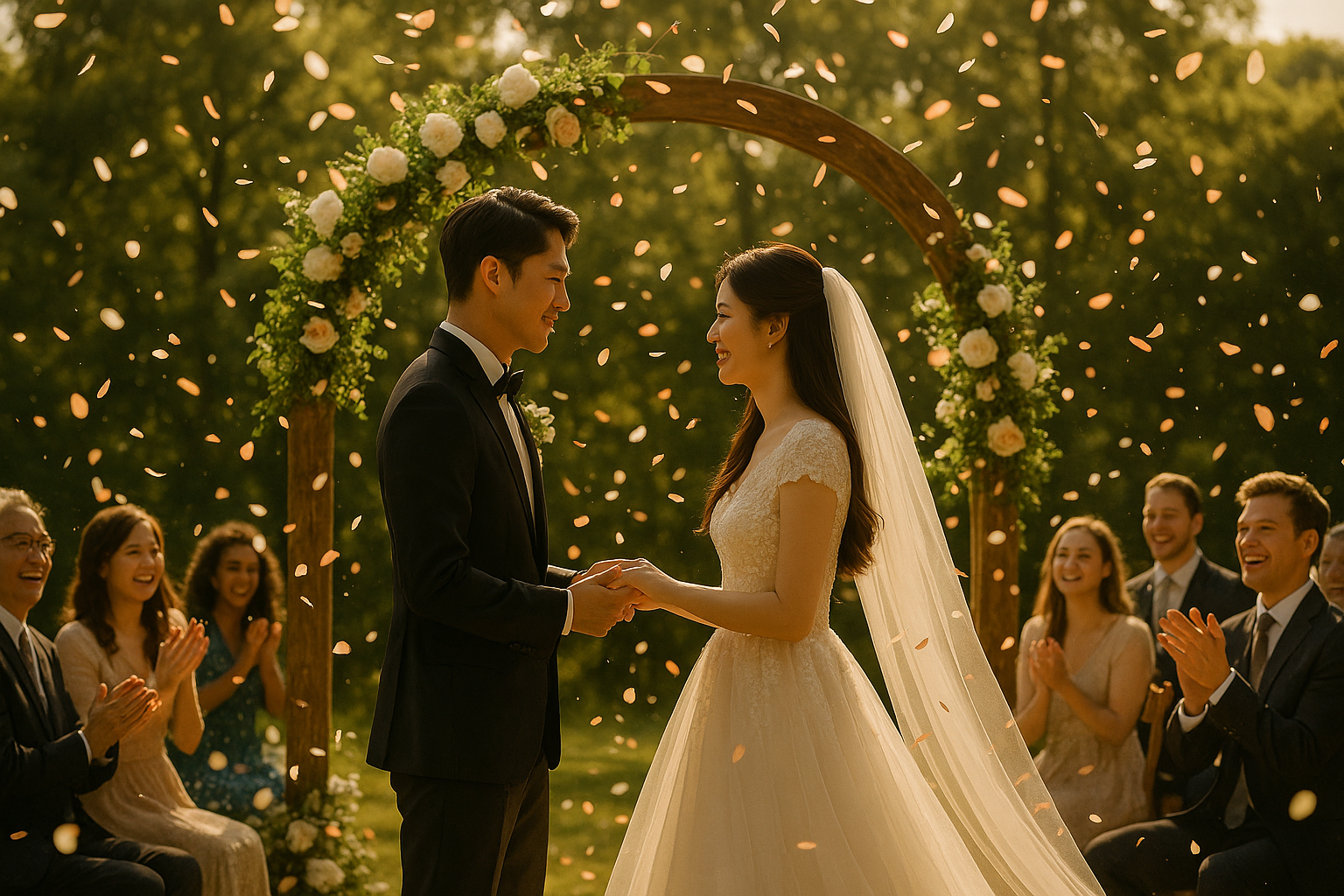 글로벌 커리어 부부 예식 준비 관련 사진