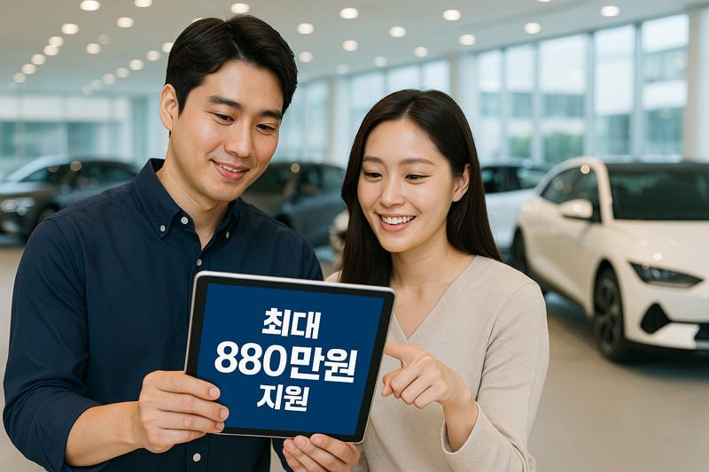 2025년 다자녀 전기차 보조금 지원 혜택,신청방법 및 필요서류