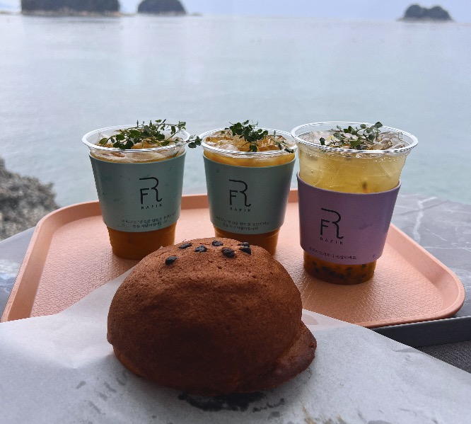 여수 라피끄 카페 메뉴 사진