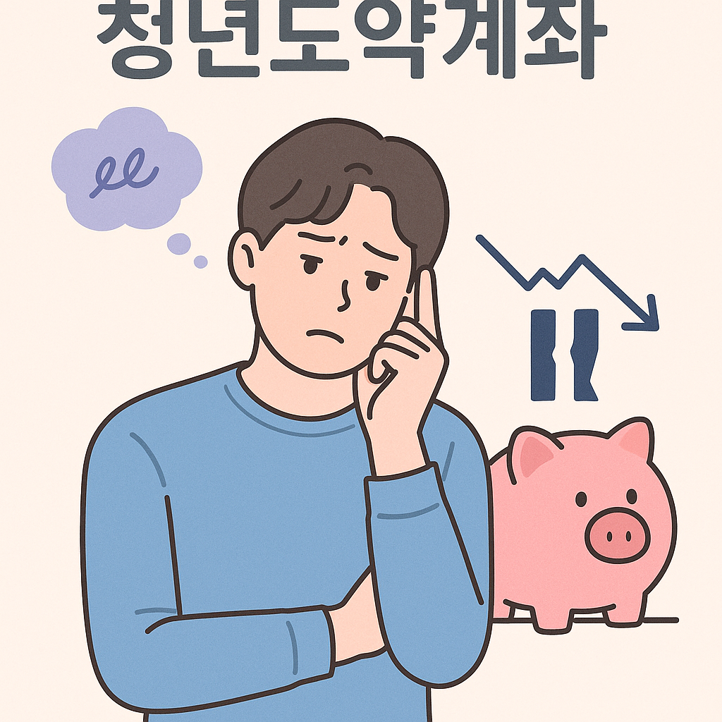 청년 도약계좌 정부기여금 중단시 대처, 유지 vs 해지&middot;납입전략 총정리!