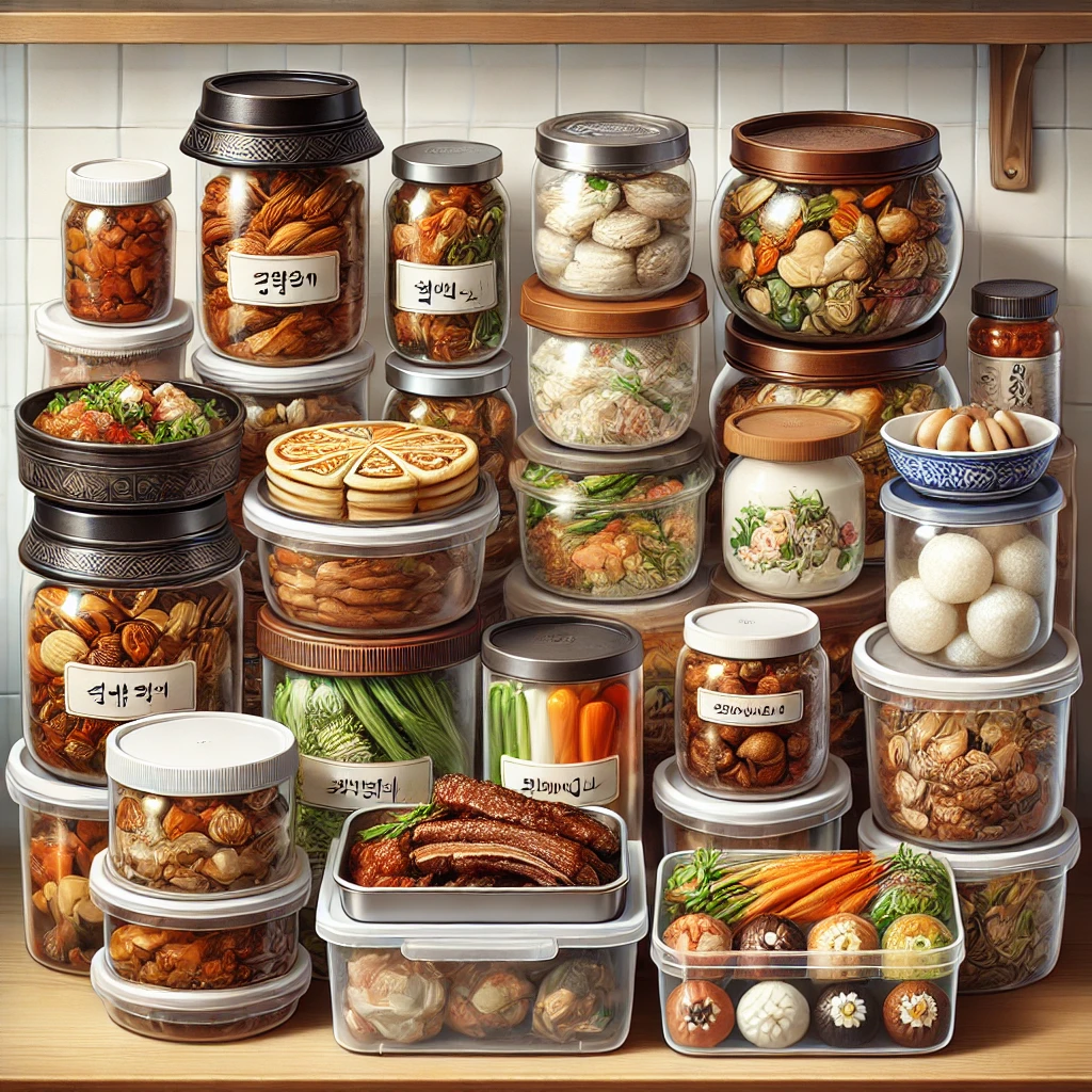 명절 음식 보관