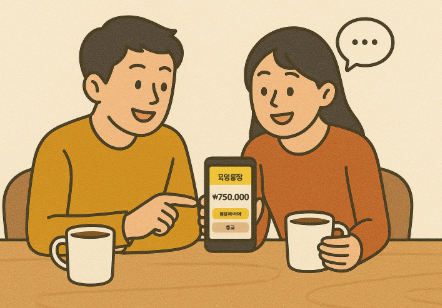 카카오뱅크 모임통장 개설 방법 5분 만에 만드는 순서