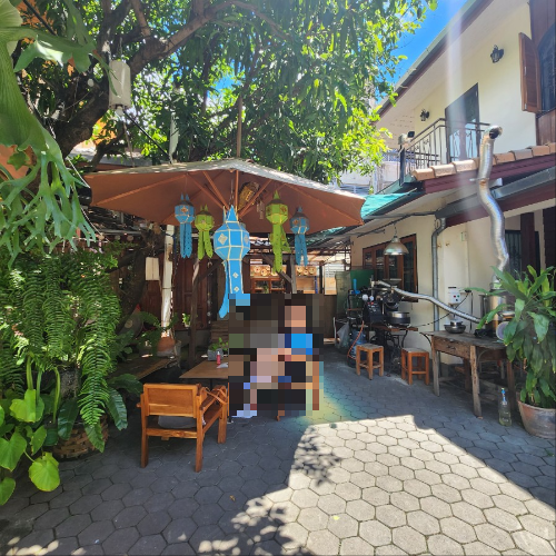 치앙마이 카페 투어 ① : 올드시티 카페 (Pegasus Café & Roastery_외부