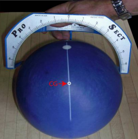 대칭볼 기준선 긋는 방법