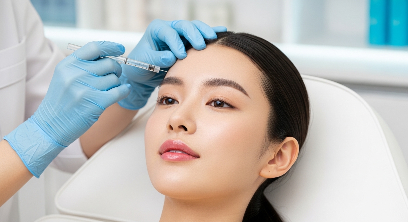 스킨보톡스 맞은 후 화장