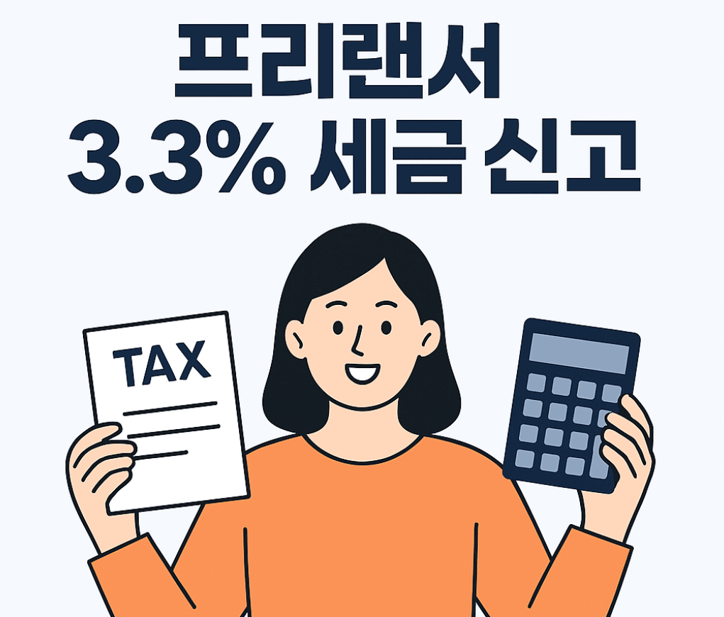 프리랜서 3.3% 신고