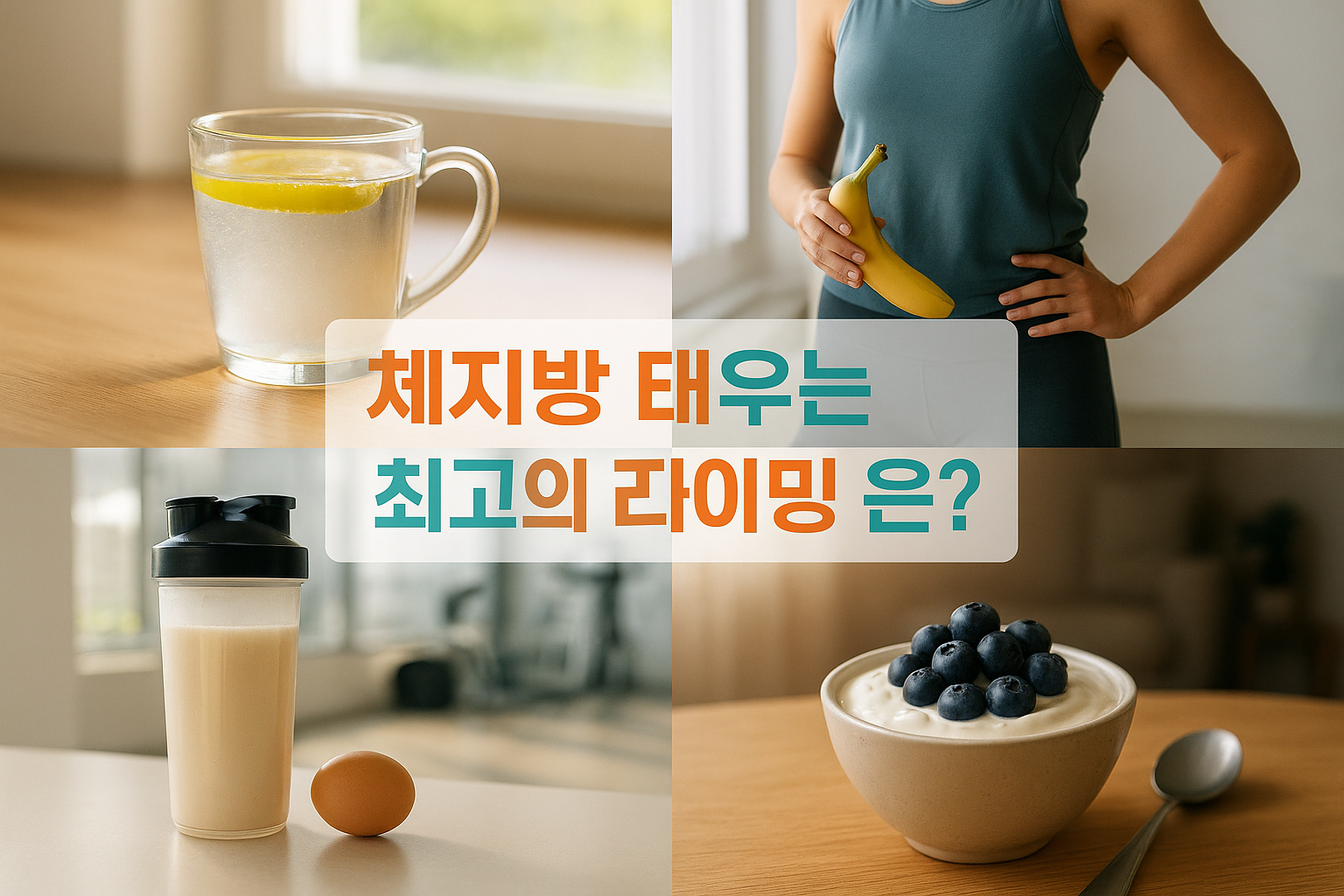 1.체지방 태우는 최고의 ‘타이밍 음식’은?