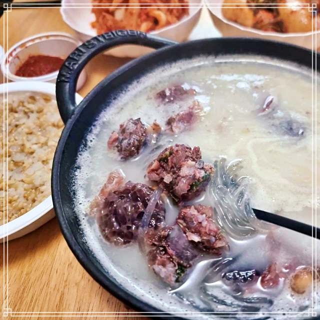 광명 철산 맛집 학생 3천9백원 한 그릇 순대국