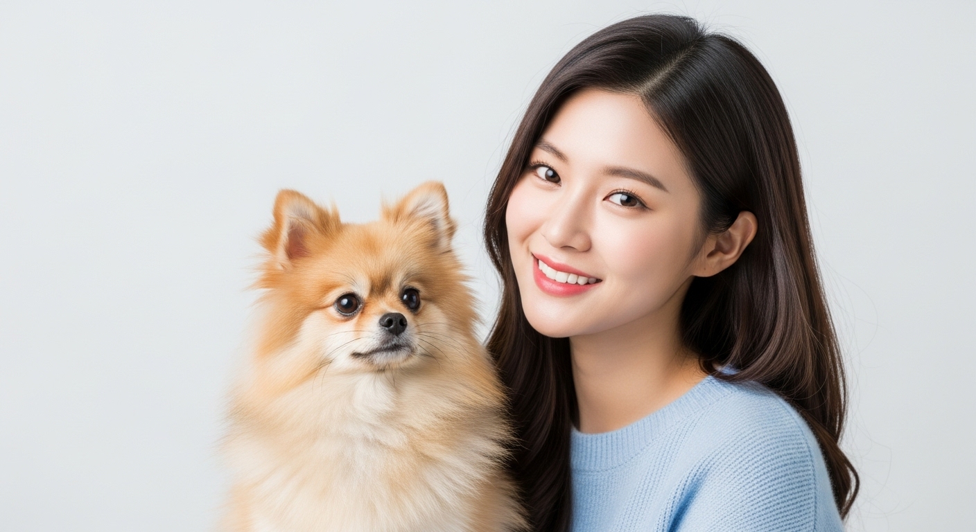 포메라니안 성견