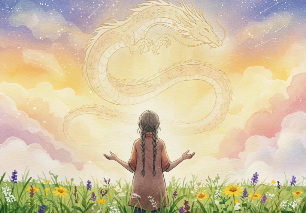 용이 승천하는 꿈