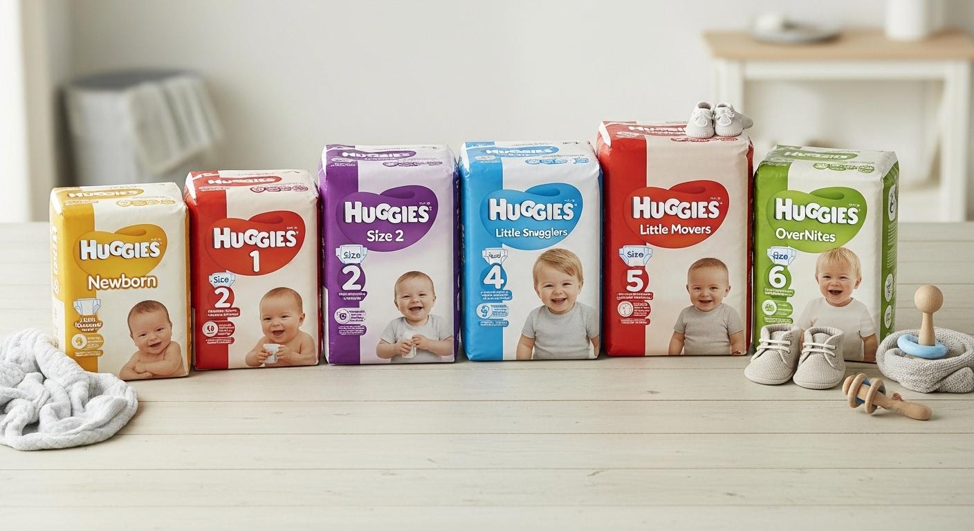 하기스 기저귀 7단계