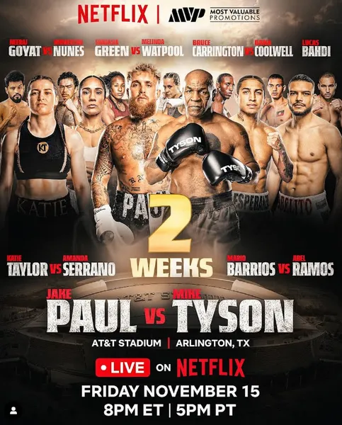 타이슨 제이크폴 경기 날짜