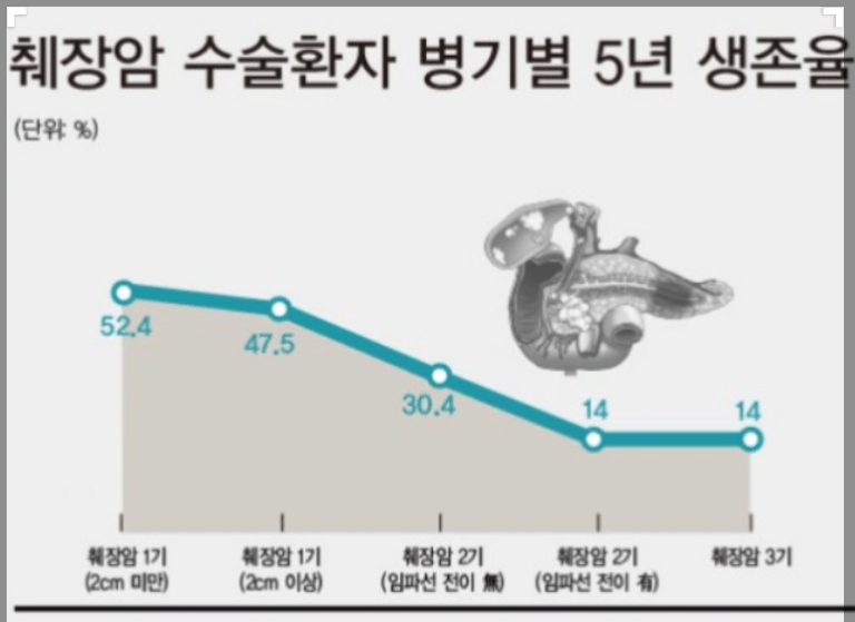 췌장암 5년생존율