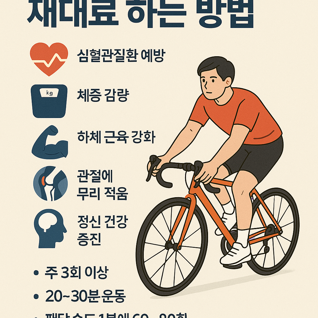 자전거 운동 효과