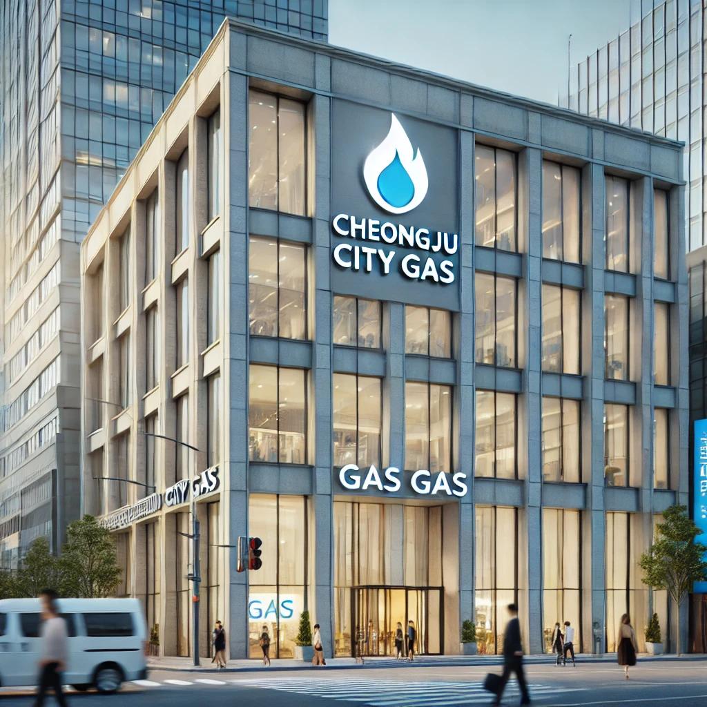 청주 도시가스공사 홈페이지