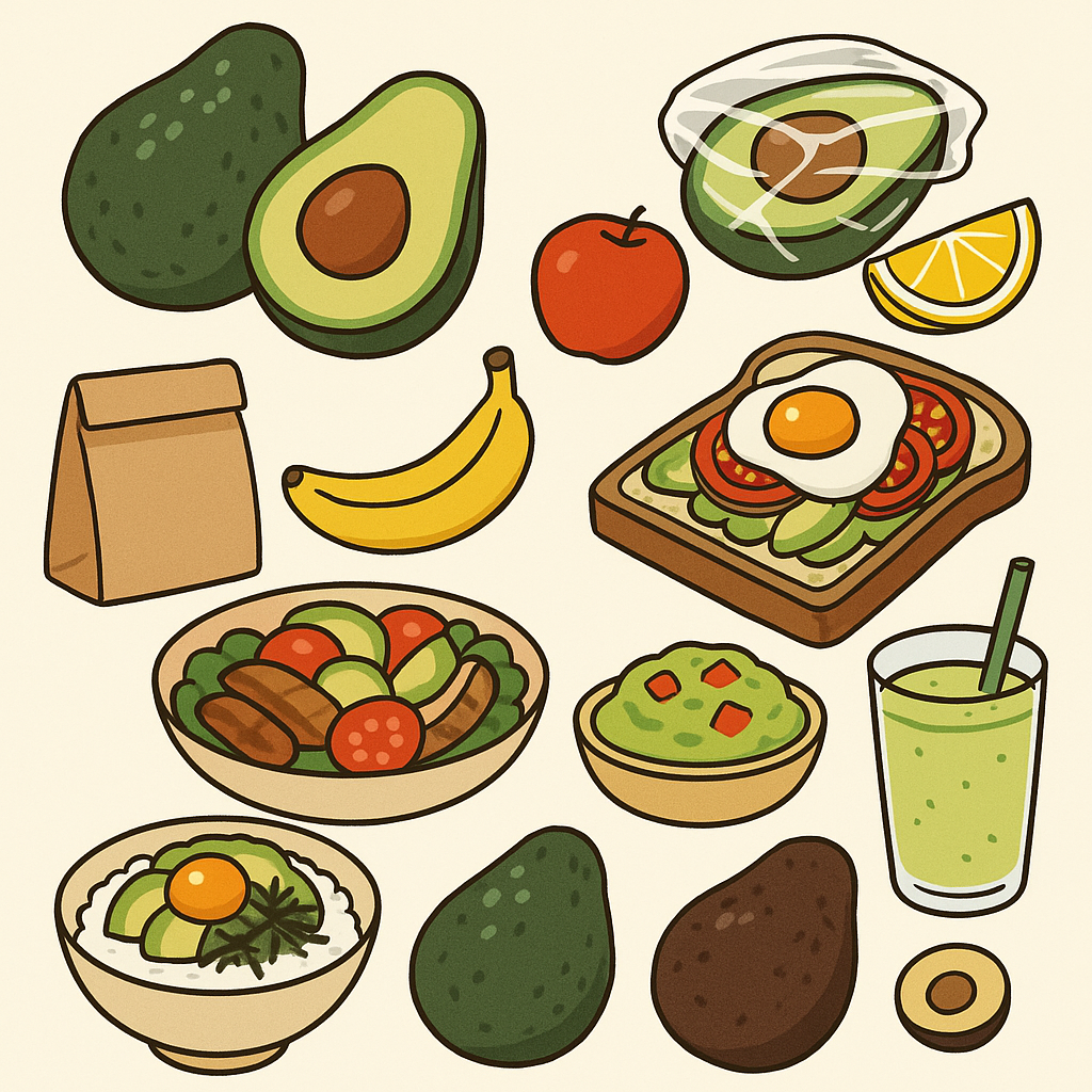 아보카도, 이렇게만 하면 망치지 않아요! 보관법 + 맛있는 레시피 5가지