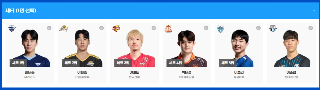 배구 올스타전 투표