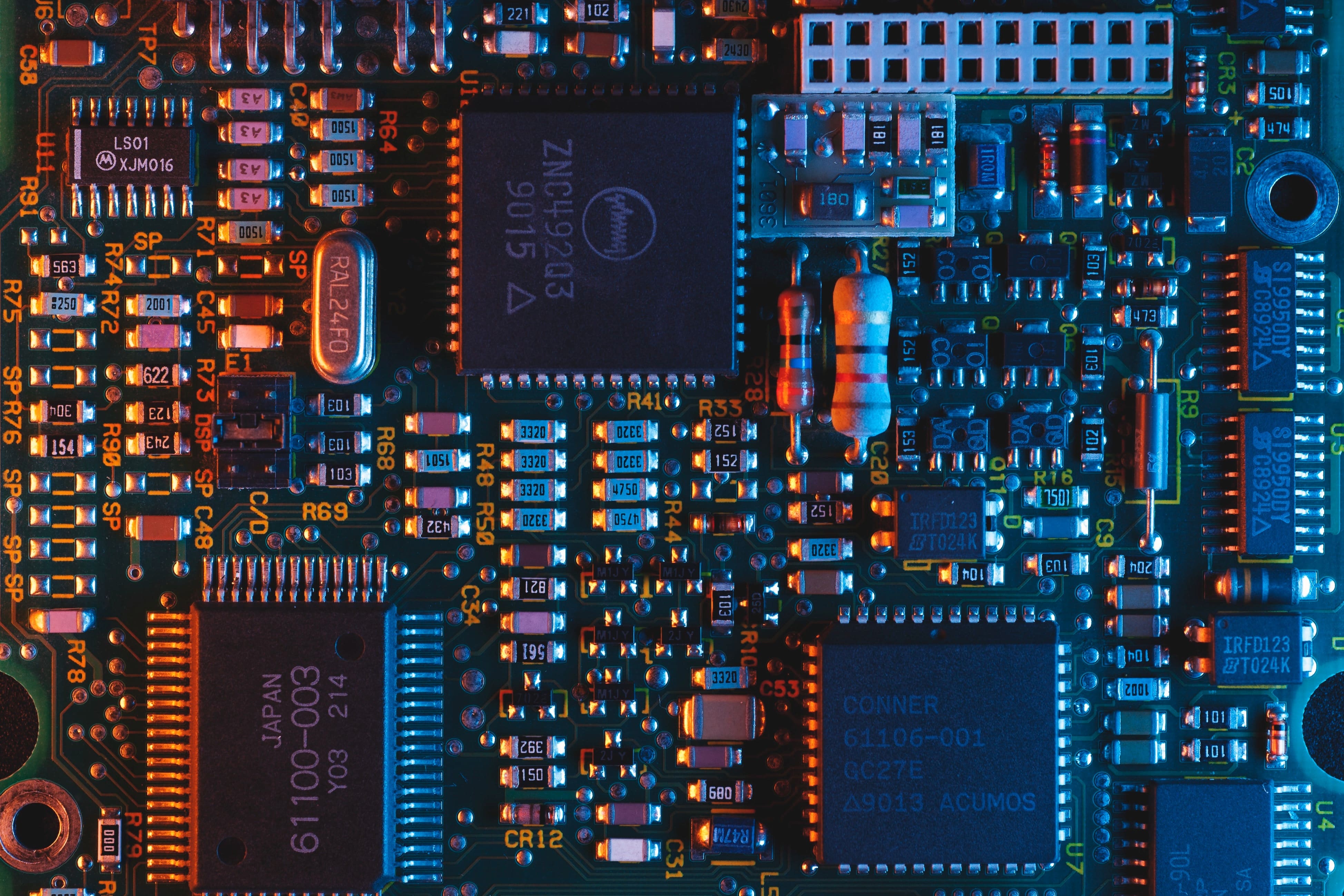 inside of electronic device