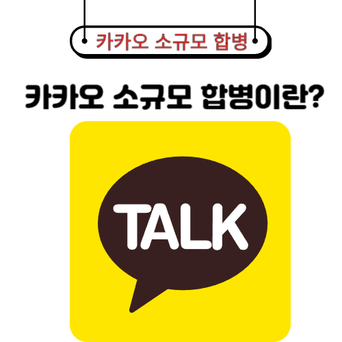 카카오 소규모 합병