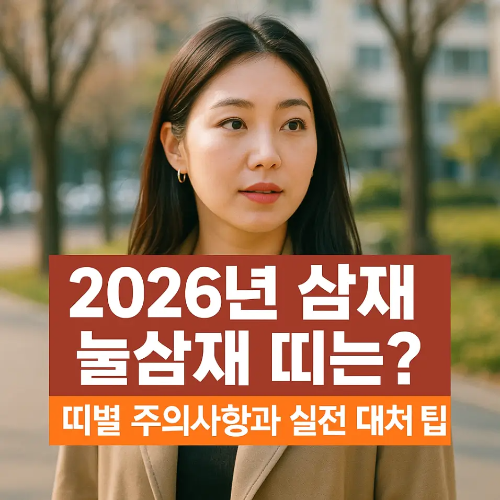 썸네일-2026년 삼재 눌삼재 띠는?