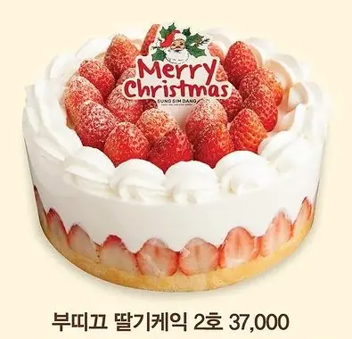 성심당 크리스마스 케이크