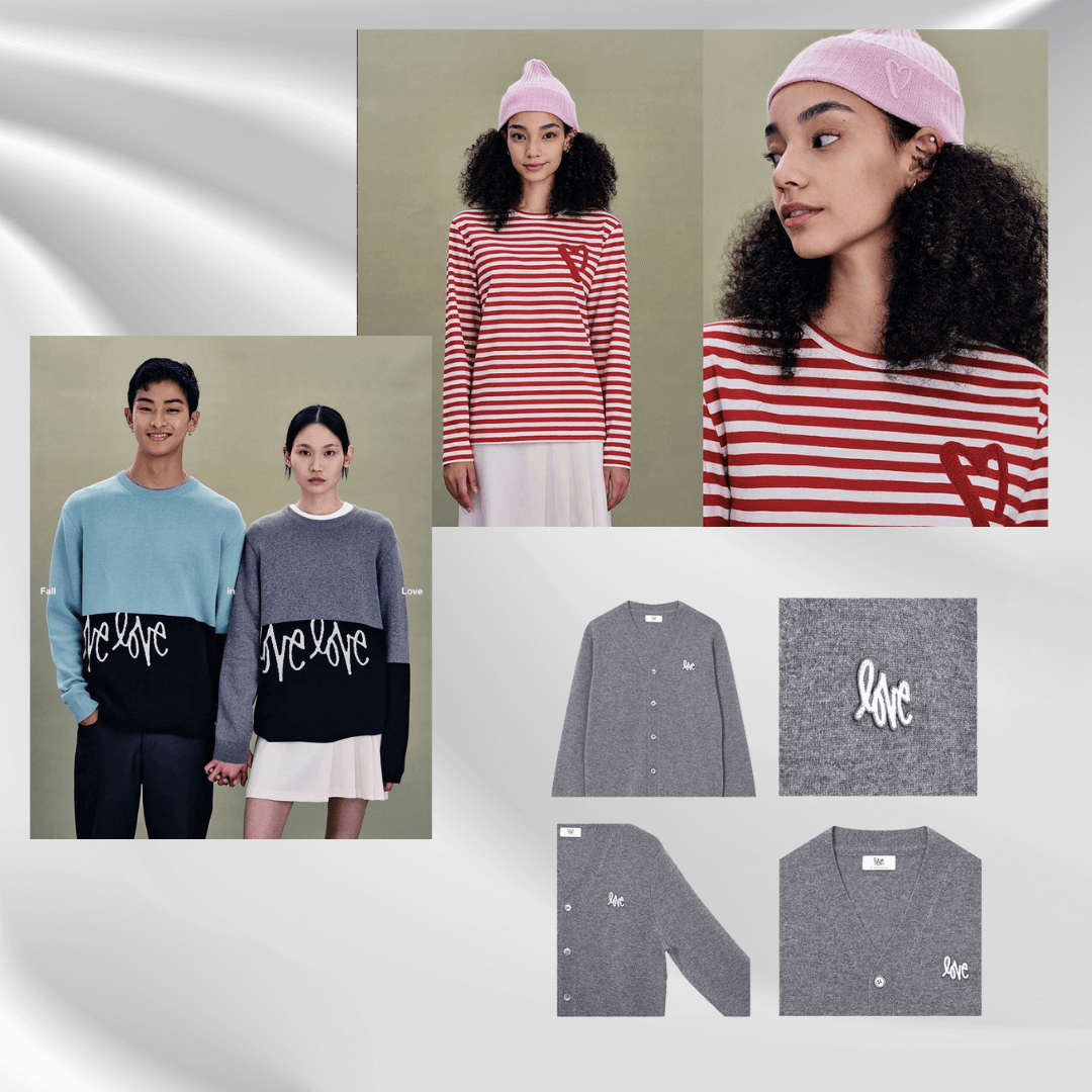 Curtis Kulig의 이너 니트 가디건3종류 모음집