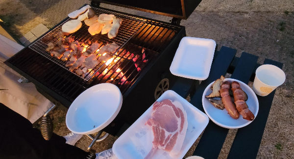 제주 난타호텔 바베큐장 돈마호크