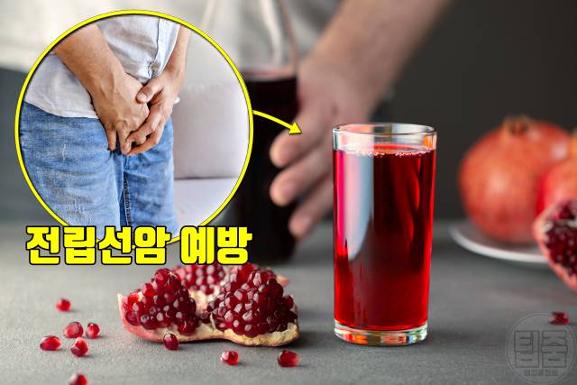 아이유 석류즙 효능 효과 전립선