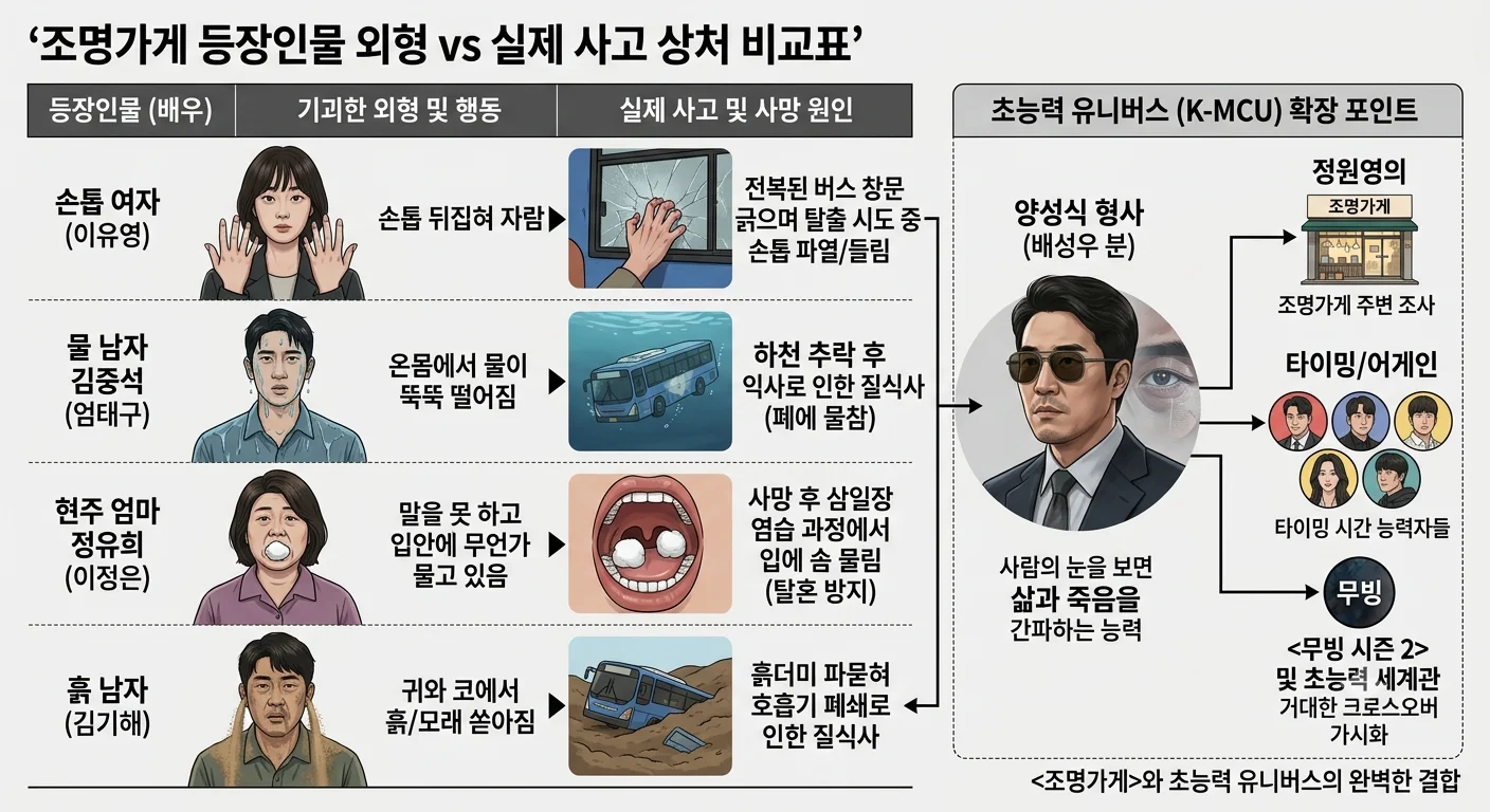 조명가게 쿠키 영상 양성식 형사 등장 및 강풀 유니버스 무빙 시즌 2 연결 복선